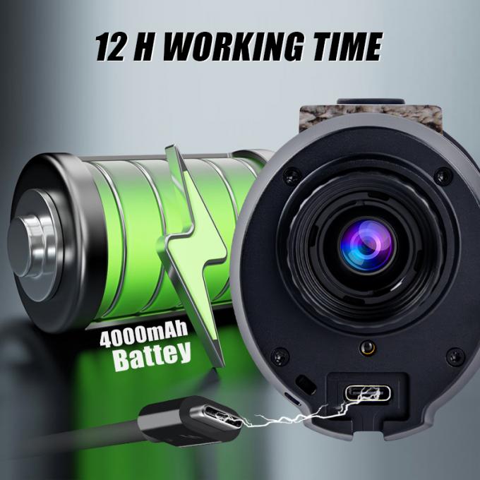 Bleiben Sie verbunden und zeichnen Sie Ihre Abenteuer mit diesem Thermal Imaging Monocular mit Wi-Fi AP und 4000mAh Batteriekapazität auf 6