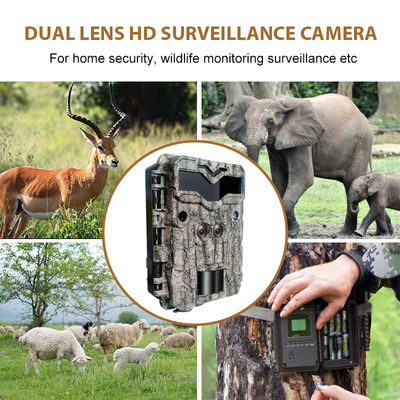 Dual Lens 4K Video 30FPS Infrarot Jagdkamera High-End Trail Kamera