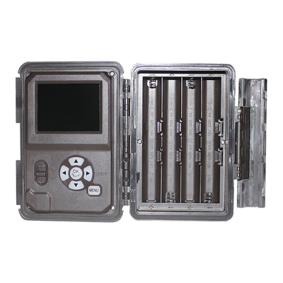 KW696 Outdoor Jagdkamera Dual-Objektiv 30MP ohne Leuchtstoff Spurenkamera 1080p Nachtsicht 512G für