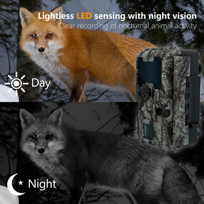 KW865 WIFI versteckte Kamera drahtlose Jagdkamera IP67 20MP Spurkamera, die Bilder an Sie sendet