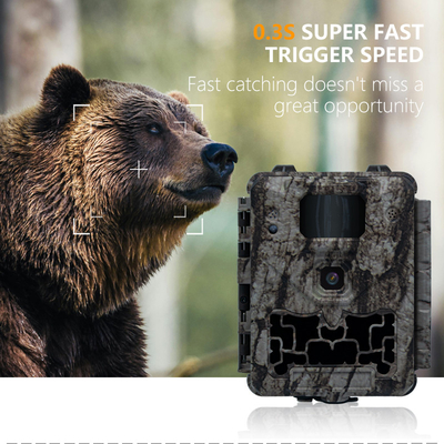 Trail-Kamera KW561 30MP 0,25s Trigger Geschwindigkeit 4K Videoauflösung Wasserdicht IP67 bis zu 512GB Speicher