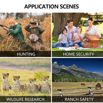 Jagd- und Trailkameras Solaranlage 4G Drahtlose Kamera KW897 mit Dual-Antennen 100 Fuß Nacht Reichweite 36MP 2K Video bei 30fps