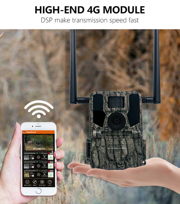 High-End 4G drahtlose Spurkamera 2024 Neueste KW897 mit doppelten Antennen 36MP 2K 0.1s Auslösergeschwindigkeit mit Nachtsicht für für Wildtierforschung