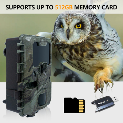 Nachtsicht Jagdkamera mit kleiner Größe KW788 0,1s Auslöser 32MP scharfes Bild 4K Video wasserdicht IP67 für die Jagd