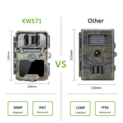 Anpassbare HD-Jagdkameras für Wildtierforschung mit 512 GB Speicherkartenunterstützung