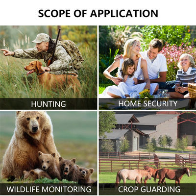 Anpassbare HD-Jagdkameras für Wildtierforschung mit 512 GB Speicherkartenunterstützung