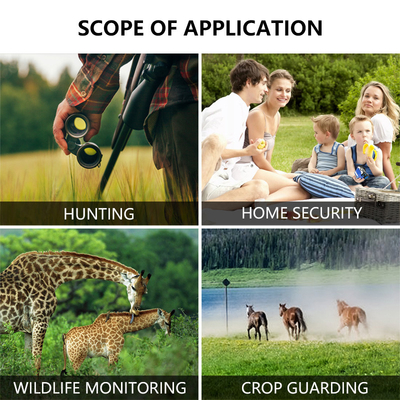 Trail-Jagdkamera 20MP 1080P Wildlife-Kamera Wasserdicht IP67 Spiel- und Versuchskamera bis zu 512 GB Speicher bis zu 82 Fuß