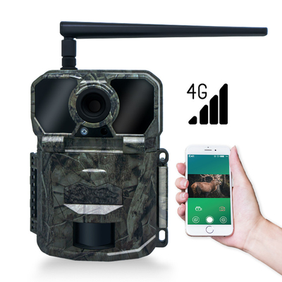 High-End für 4G Jagdkamera KW896 mit Antenne 100ft Nachtbereich 32MP 2K Wildtierkamera 4g