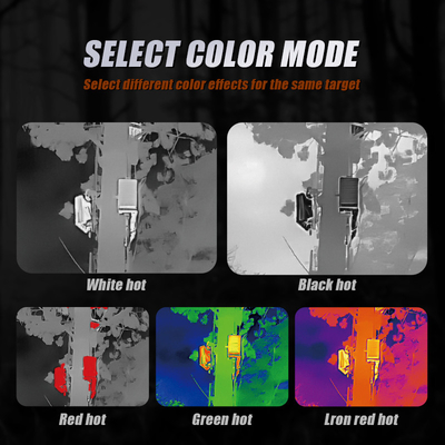 Bleiben Sie verbunden und zeichnen Sie Ihre Abenteuer mit diesem Thermal Imaging Monocular mit Wi-Fi AP und 4000mAh Batteriekapazität auf