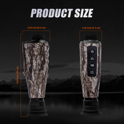 Bleiben Sie verbunden und zeichnen Sie Ihre Abenteuer mit diesem Thermal Imaging Monocular mit Wi-Fi AP und 4000mAh Batteriekapazität auf