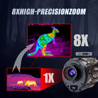 Hochleistungs-Wärmebildmonokular mit KI-Superauflösung und 10 Stunden Akkulaufzeit für Outdoor-Aktivitäten und Überwachung