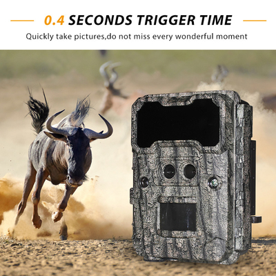 Keepguard Doppelobjektiv 30MP No-Glow LED-Trail-Kamera 1080P Nachtsicht Jagd-Spiel Wald-Wildtier-Kamera