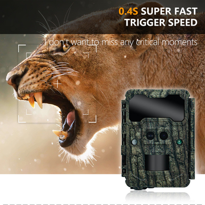 Keepguard Doppelobjektiv 30MP No-Glow LED-Trail-Kamera 1080P Nachtsicht Jagd-Spiel Wald-Wildtier-Kamera