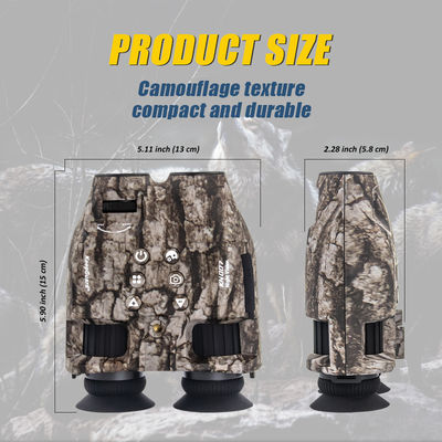 Nachtsichtfähigkeit • Hochauflösender Bildschirm • Sichtbarkeit in großer Entfernung • Dauerhafte und robuste Bauweise für den Außenbereich • Einfache Bedienung • Wiederaufladbare Batterie