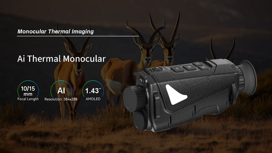 Wärmebildfernglas mit Rotpunkt-850-nm-Nachtsichtgerät, 8-facher Digitalzoom