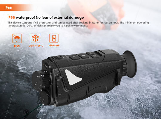 Wärmebildfernglas mit Rotpunkt-850-nm-Nachtsichtgerät, 8-facher Digitalzoom