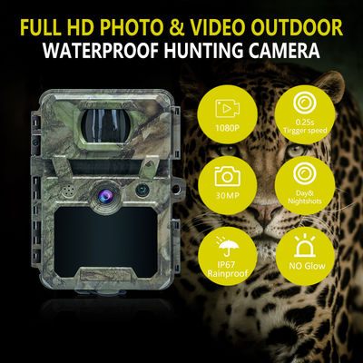 Mini-Wireless Wildlife Scouting Kamera mit 30MP Tarnung IP66 Wasserdicht und PIR-Funktion für Jagd und Sicherheit
