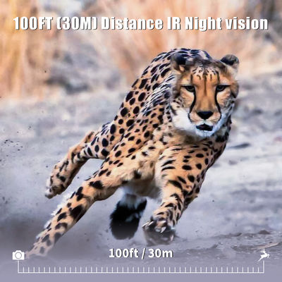 Wildkamera mit hoher Sensorauflösung 13 MP Cmos-Doppelobjektiv-Hinterkamera