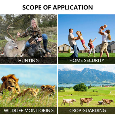 Sensoren 30MP Deer Trail Camera Megapixel imprägniern IP65 mit SDHC-Karte