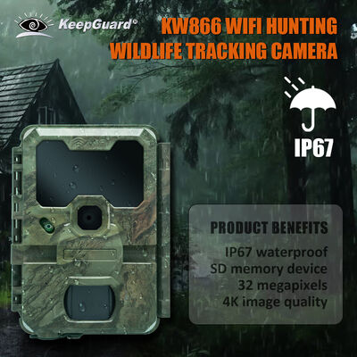 Stock Wireless WiFi Bluetooth Kamera Mobile Trail Kamera Ideal für Jagdschutz und Wildtierbeobachtung Anwendungen