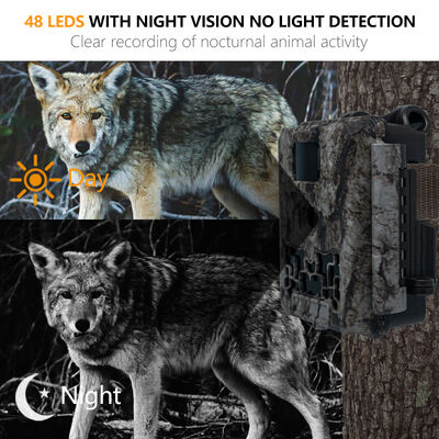 5,5 x 3,7 x 2,8 Zoll Jagdkamera Waldkamera Bewegungsmelder Infrarot-Nachtsicht Wildtier-Überwachungs-Trail-Gerät