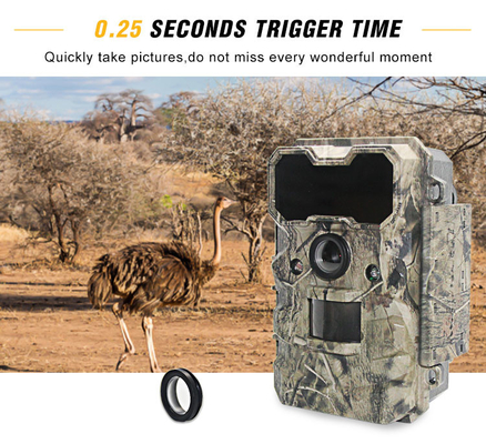 IP67 Camouflage No Glow Infrarot Fast Trigger Deer Hunting Trail Kamera