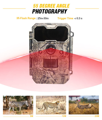 IP67 Camouflage No Glow Infrarot Fast Trigger Deer Hunting Trail Kamera