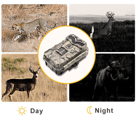 30MP 1080P HD-Jagdkamera für Wildtiere, keine leuchtenden Infrarot-LEDs