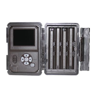 Infrarot Wildkamera 30MP1080P Dual-Objektiv Wildkameras für Outdoor Wildtierfalle Wasserdichte 940nm IR Kamera
