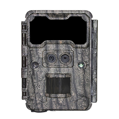 Infrarot Wildkamera 30MP1080P Dual-Objektiv Wildkameras für Outdoor Wildtierfalle Wasserdichte 940nm IR Kamera