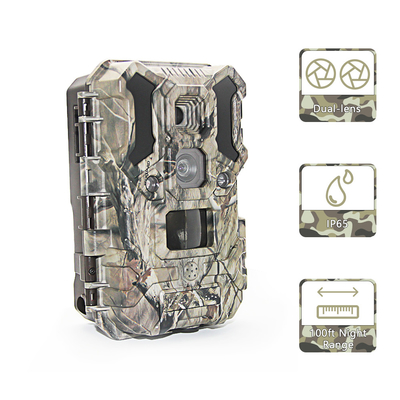 14 Kamera-Doppellinse der CMOS-Infrarothinterkamera-30MP Infrared Motion Detector