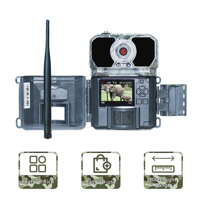 Sport-Aktions-Kamerarecorder smtp 25m IR MMS GPRS des Hinter4g mit zellulärem Sim Card