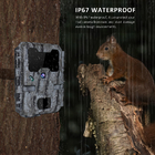 KW865 WIFI versteckte Kamera für drahtlose Jagdkamera im Freien Hinterkamera, die Bilder an Ihr Telefon sendet