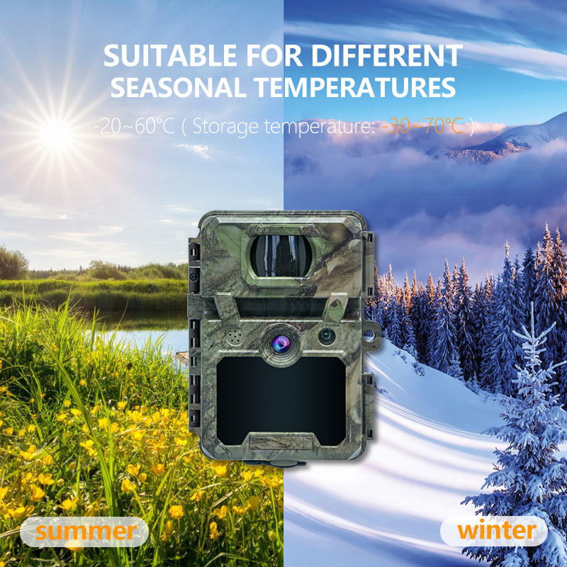 KW571 Fabrik OEM ODM Mini Wildlife Scouting Timelapse Trail Kamera IP67 kein Leuchten CMOS Sensor und SD Speicher Nachtsicht