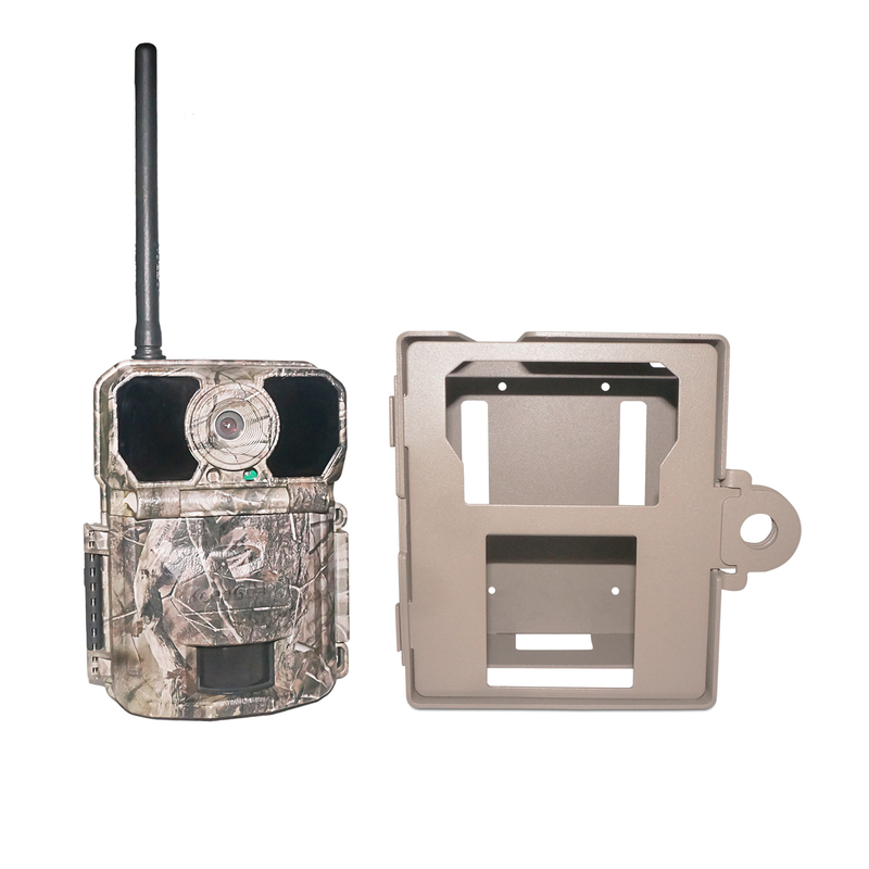 KG202 Support Lock Metal Security Box für die Jagd Wildtiere Trail Wald Spiel Stealth Kamera