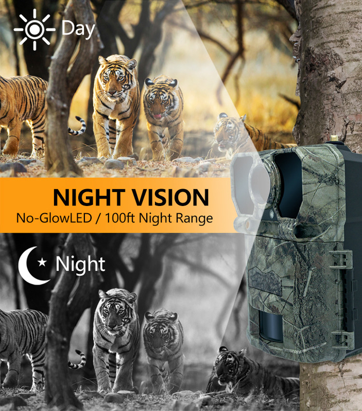 2025 Neueste High-End KW896 Antenne 100ft Nacht Reichweite 32MP 2K Jagdkamera GSM für 4G Wildtierforschung für Trail Kamera