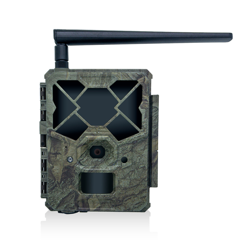Outdoor-Wildlife-Trail-Kamera 4G-Rabatt mit SIM-Karte 24MP 1080P bei 30fps GSM 4G APP wasserdicht IP67 Jagd Solarpanel