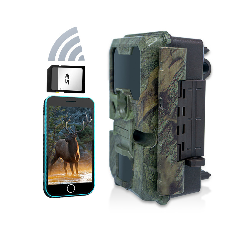 WIFI-Trail-Kamera KW866 wasserdicht IP67 OEM/ODM bis zu 512 GB Speicherplatz SD-Speicherkarte 32MP 4K Wildtierkamera