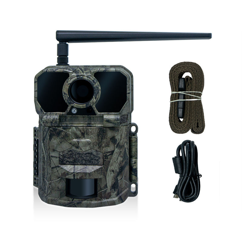 Neueste High-End KW896 Antenne 100ft Nacht Reichweite 32MP 2K Jagdkamera GSM für 4G Wildtierforschung für Trail Kamera
