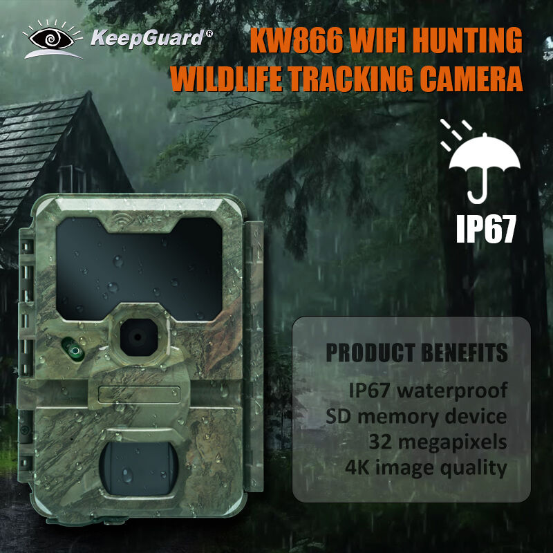 Stock Wireless WiFi Bluetooth Kamera Mobile Trail Kamera Ideal für Jagdschutz und Wildtierbeobachtung Anwendungen